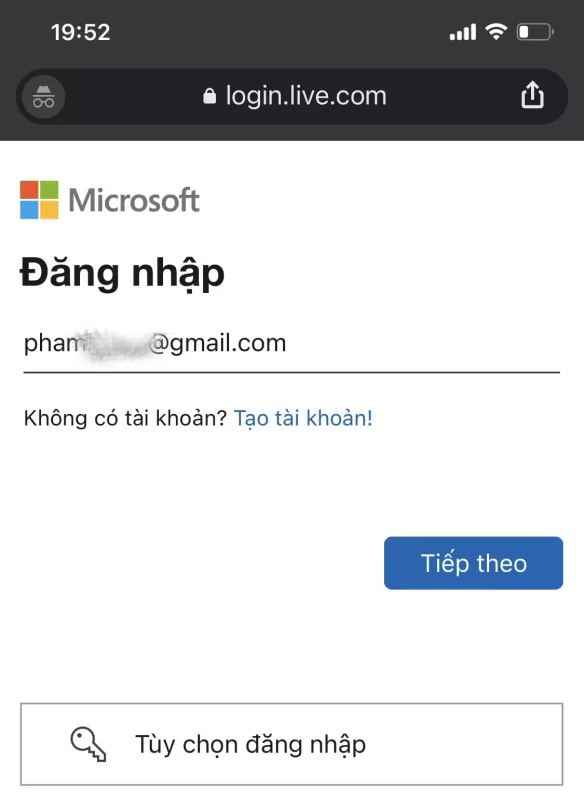 Bước 2 : Cách mở khóa màn hình khi quên mật khẩu laptop dùng tài khoản Microsoft Bước 2 : Cách mở khóa màn hình khi quên mật khẩu laptop dùng tài khoản Microsoft