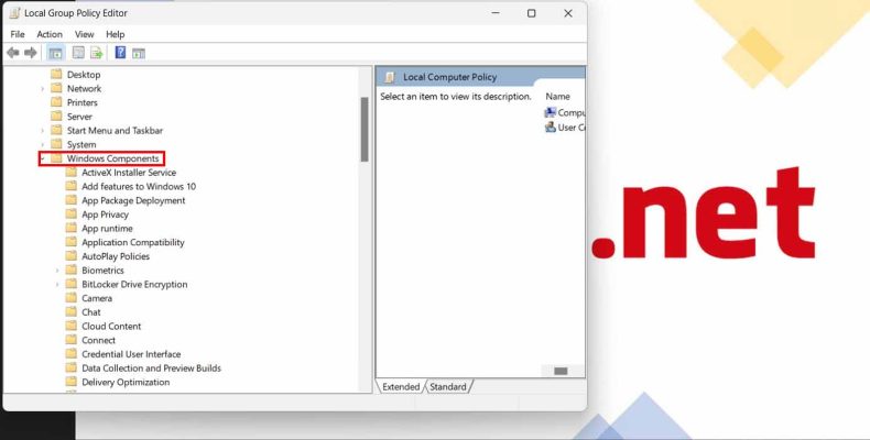 Tìm kiếm "Configure Automatic Updates" trong danh sách chính sách. Tìm kiếm "Configure Automatic Updates" trong danh sách chính sách.