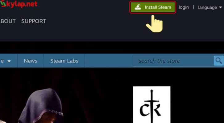 Chọn Install ở góc phải để tải