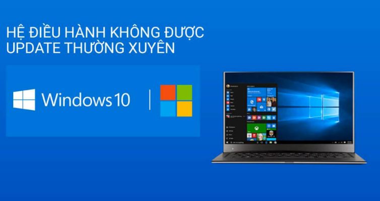 Cập nhật hệ điều hành thường xuyên