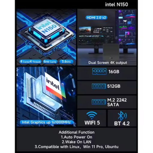 Mini PC AOC N150 Custom
